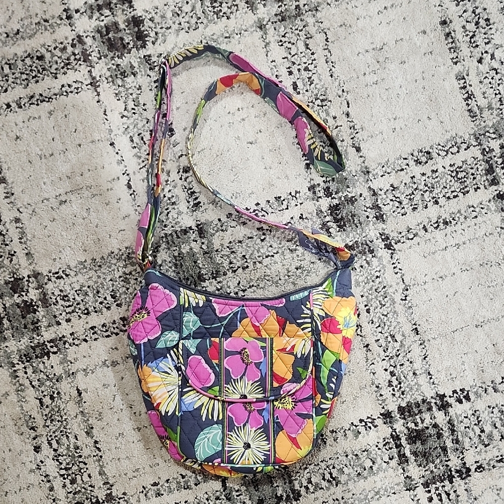Vera Bradley Colorful Floral Shoulder Bag